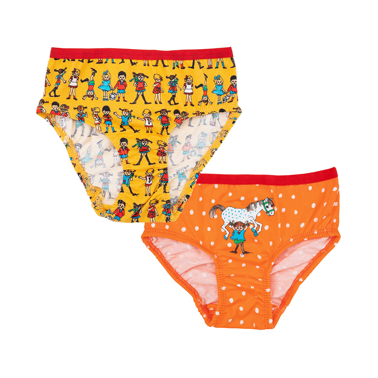 Pippi Longstocking Pippi and Friends Briefs 2-pack | Martinex